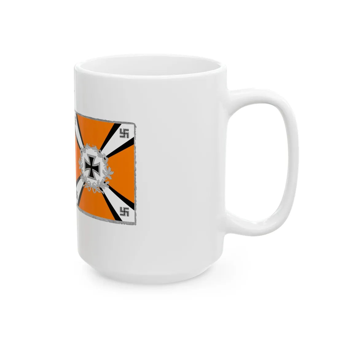 Lw Fahne Fliegende Einheiten VR (Germany) White Coffee Mug - Go Mug Yourself