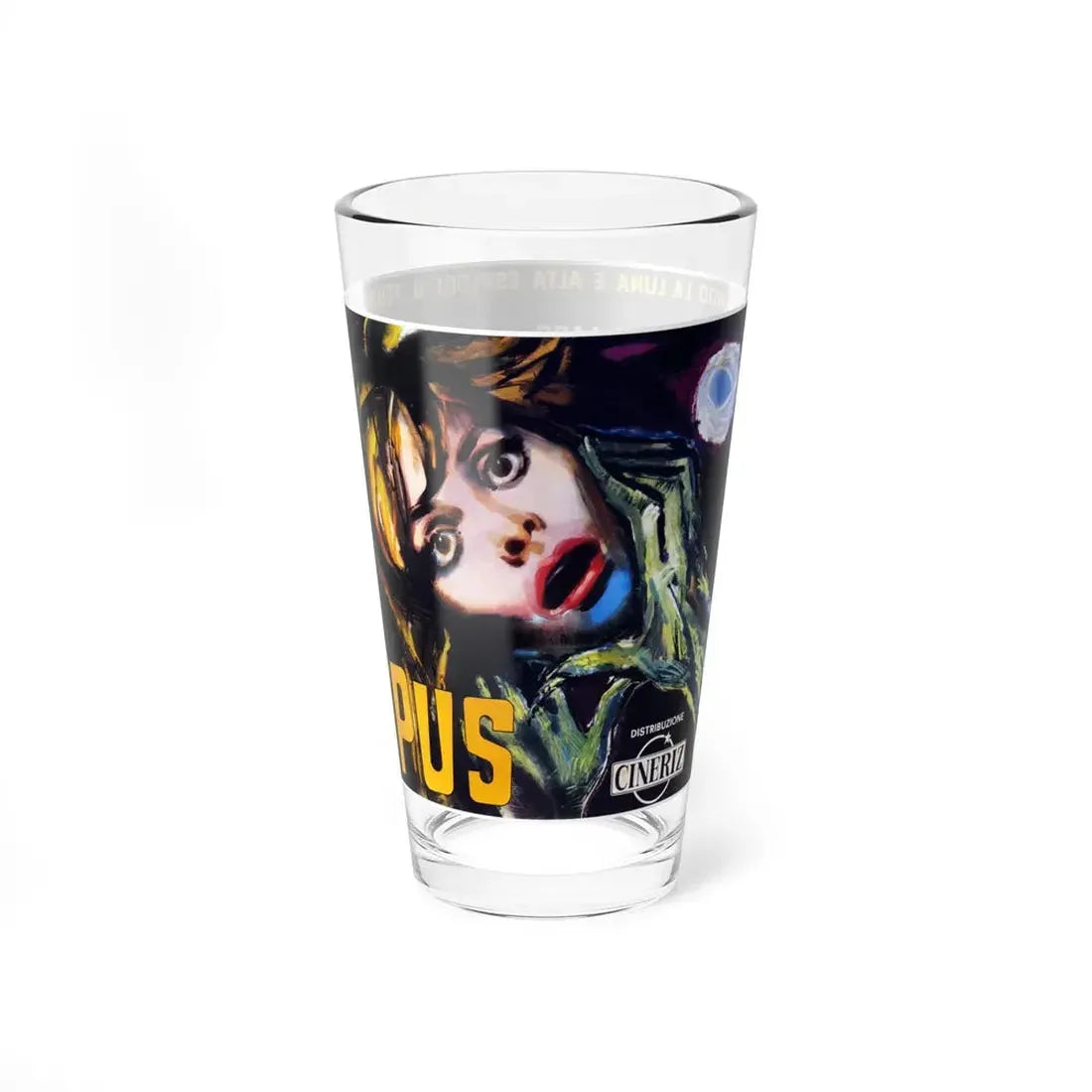 LYCANTHROPUS (WEREWOLF IN A GIRLS DORMITORY) 1961 Movie Poster - Pint Glass 16oz - Go Mug Yourself