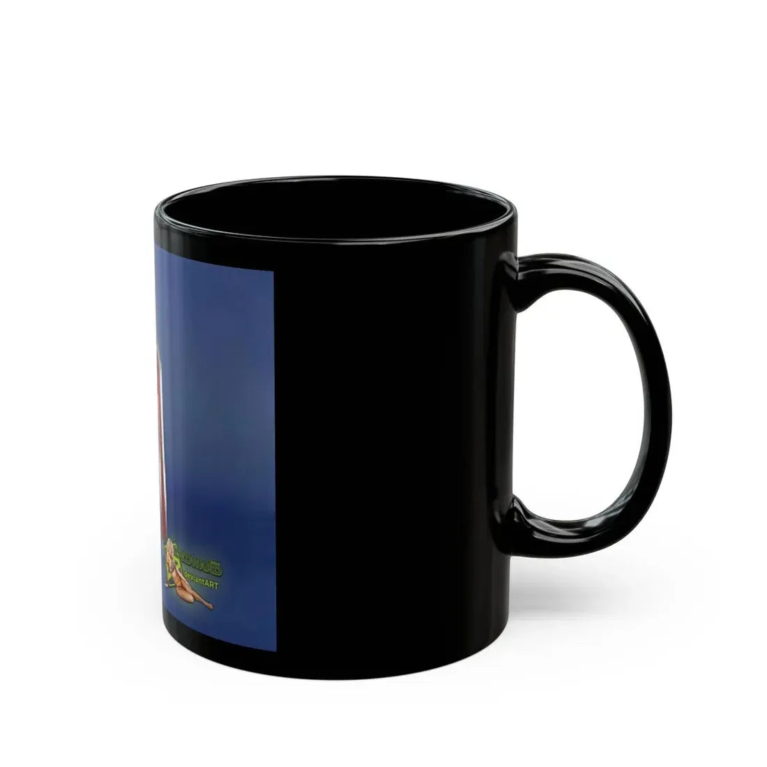 Lynda Carter #188 - Wonder Woman Photo (Vintage Female Icon) Black Coffee Mug - Go Mug Yourself
