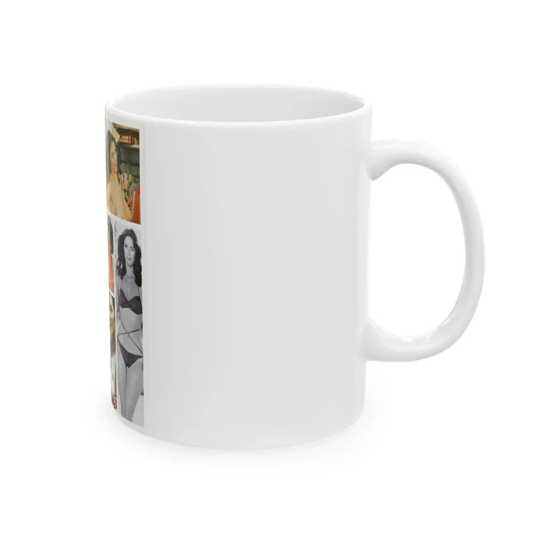 Lynda Carter #198 - Magazine Spread (Vintage Female Icon) White Coffee Mug - Go Mug Yourself