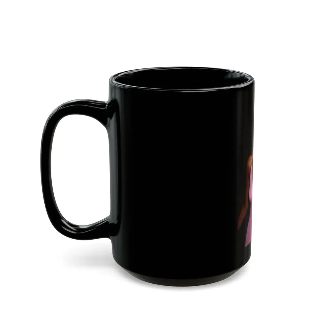Lynda Carter #202.1 (Vintage Female Icon) Black Coffee Mug - Go Mug Yourself