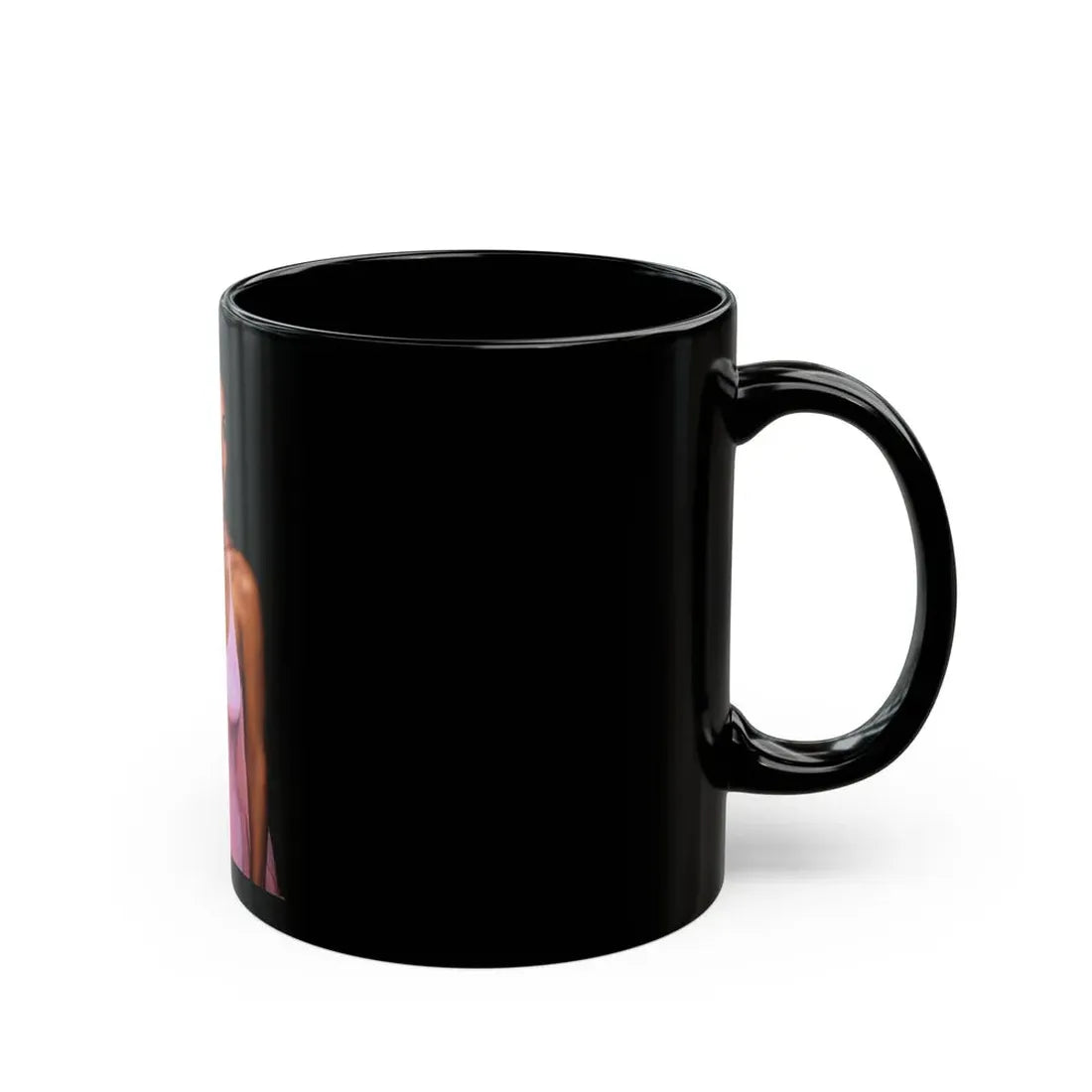 Lynda Carter #202.1 (Vintage Female Icon) Black Coffee Mug - Go Mug Yourself