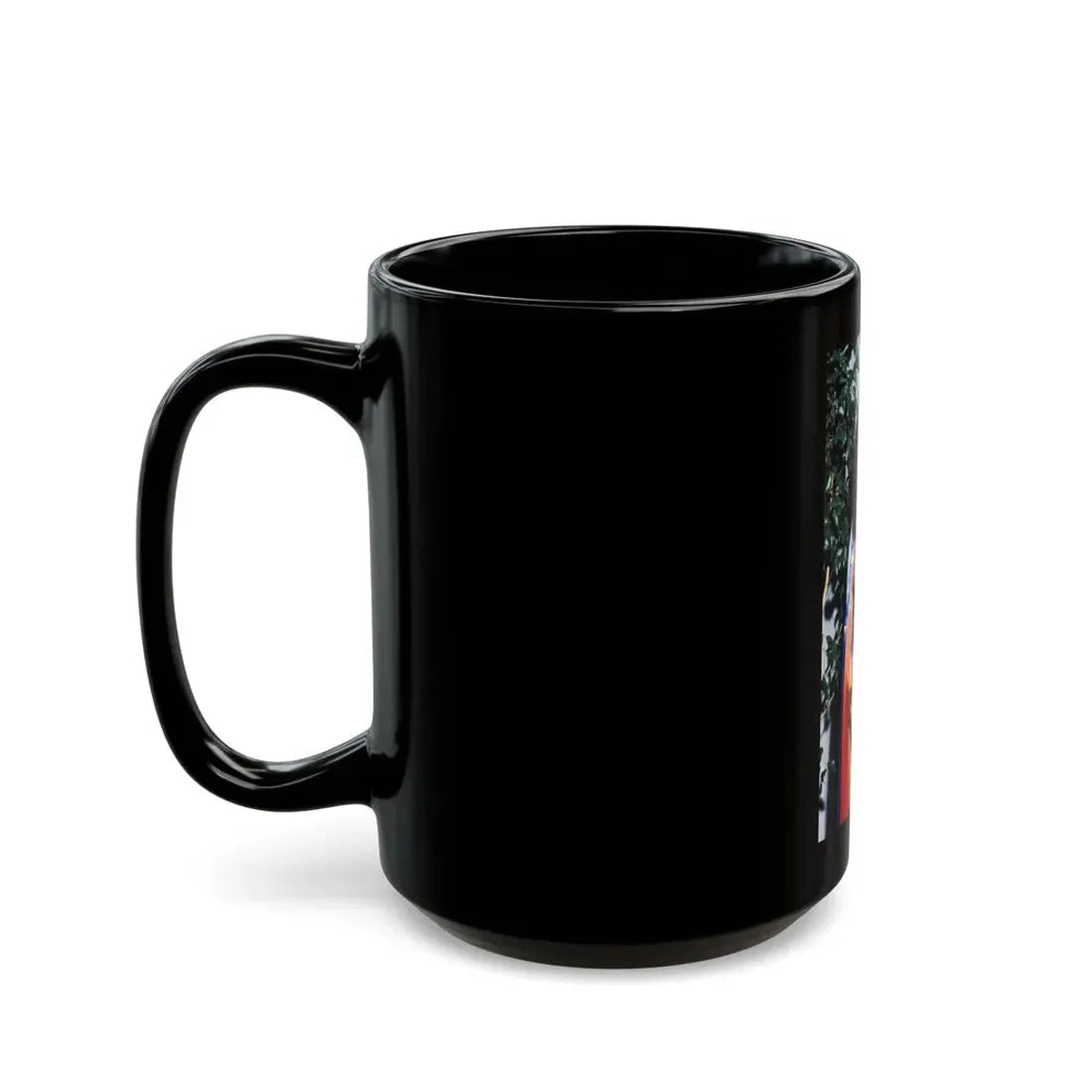 Lynda Carter #211 - Wonder Woman Photo (Vintage Female Icon) Black Coffee Mug - Go Mug Yourself