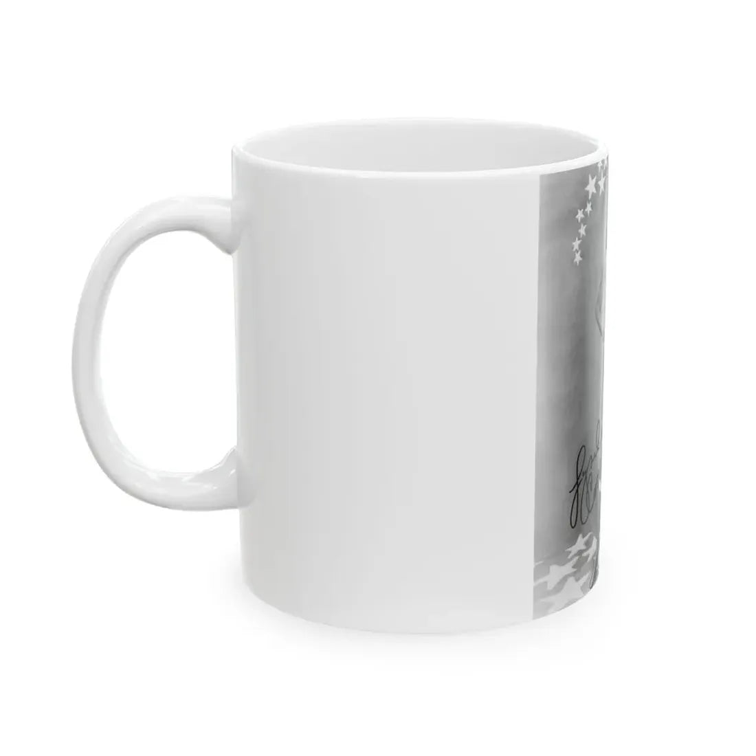 Lynda Carter #221 - Wonder Woman Photo (Vintage Female Icon) White Coffee Mug - Go Mug Yourself