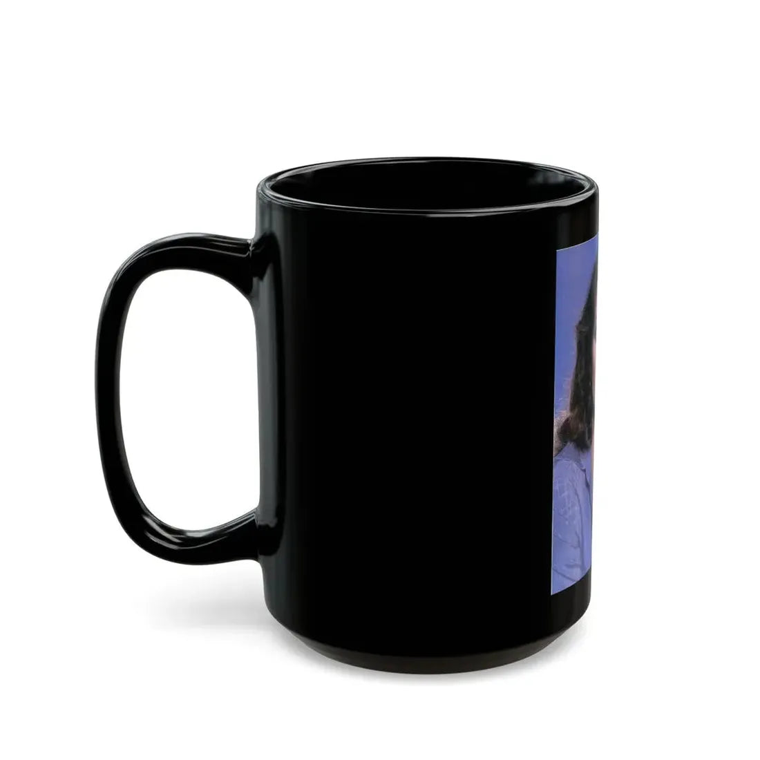 Lynda Carter #226 1 (Vintage Female Icon) Black Coffee Mug - Go Mug Yourself