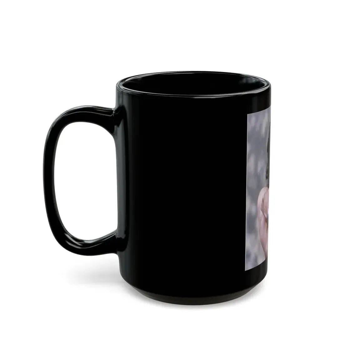 Lynda Carter #232 - Wonder Woman Photo (Vintage Female Icon) Black Coffee Mug - Go Mug Yourself