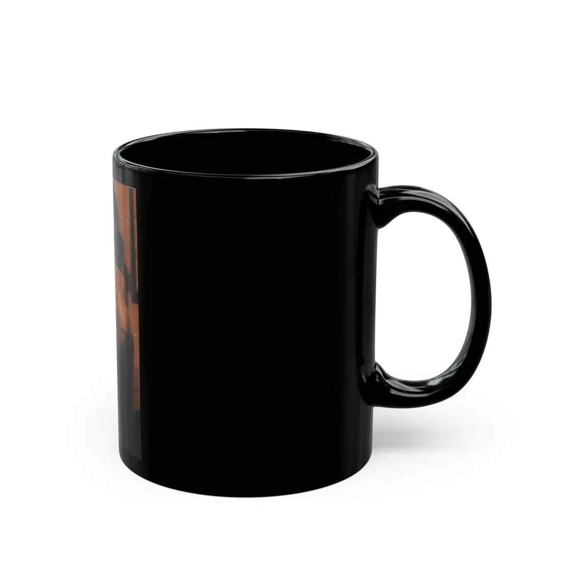 Lynda Carter #267 - Topless (Vintage Female Icon) Black Coffee Mug - Go Mug Yourself