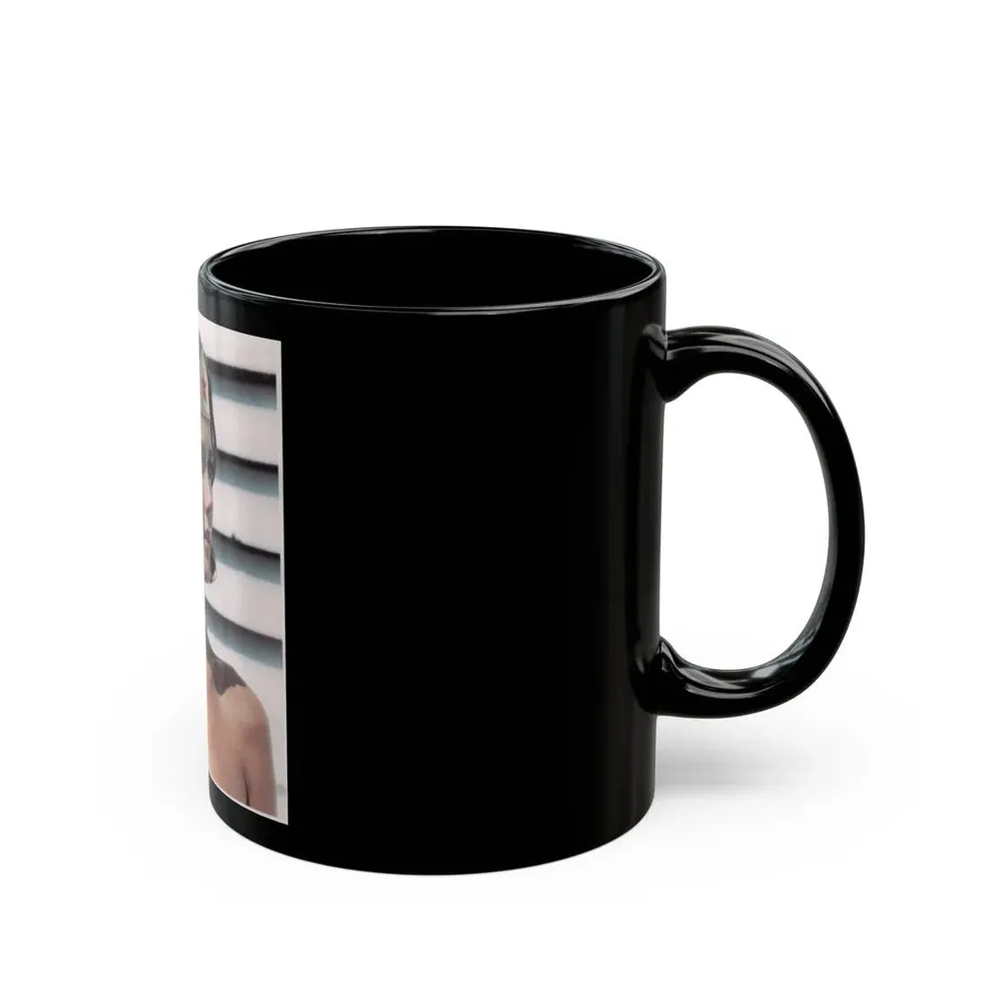 Lynda Carter #92 - Wonder Woman Photo (Vintage Female Icon) Black Coffee Mug - Go Mug Yourself