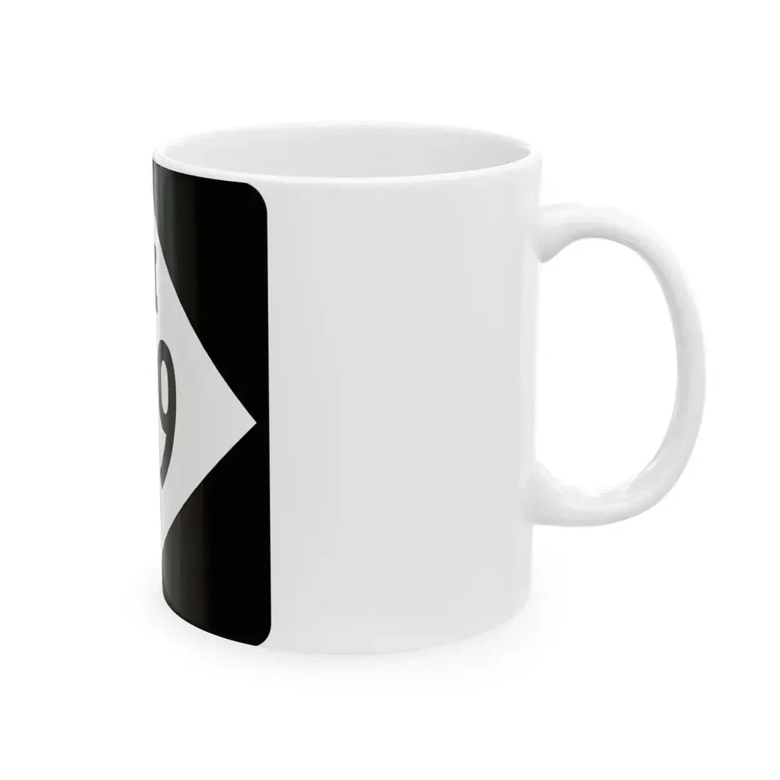M-129 (Michigan) (Road Sign) White Coffee Mug - Go Mug Yourself