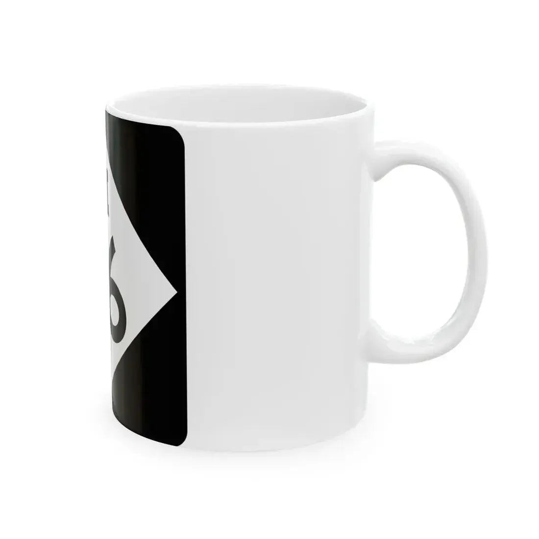 M-76 (Michigan) (Road Sign) White Coffee Mug - Go Mug Yourself