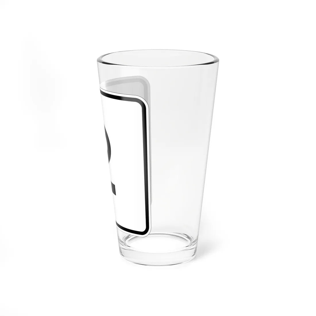 MA Route 2 (Massachusetts) (Road Sign) Pint Glass 16oz - Go Mug Yourself
