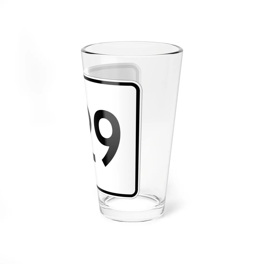 MA Route 229 (Massachusetts) (Road Sign) Pint Glass 16oz - Go Mug Yourself