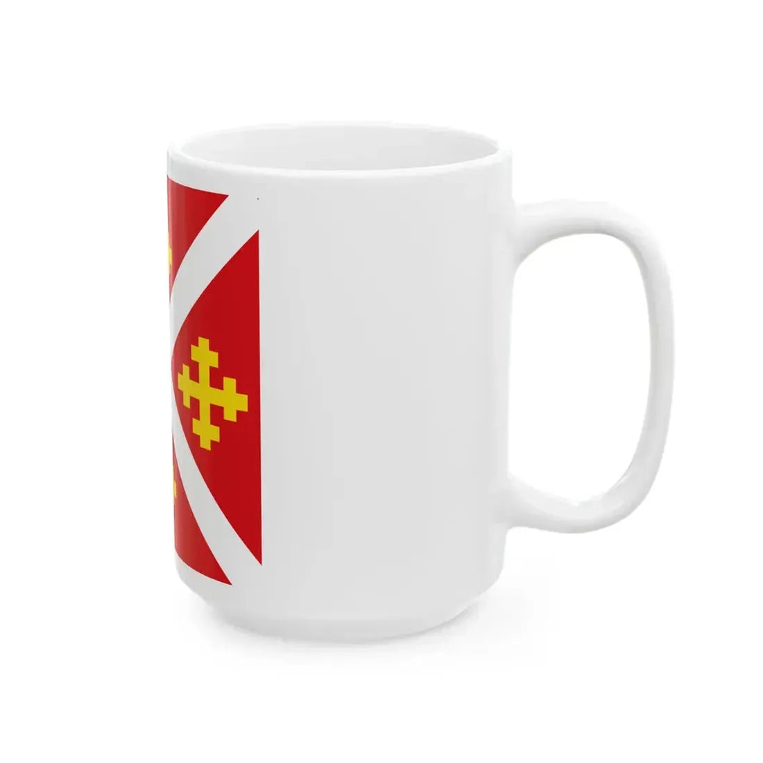 Maasbracht vlag 1966 (Netherlands) White Coffee Mug - Go Mug Yourself
