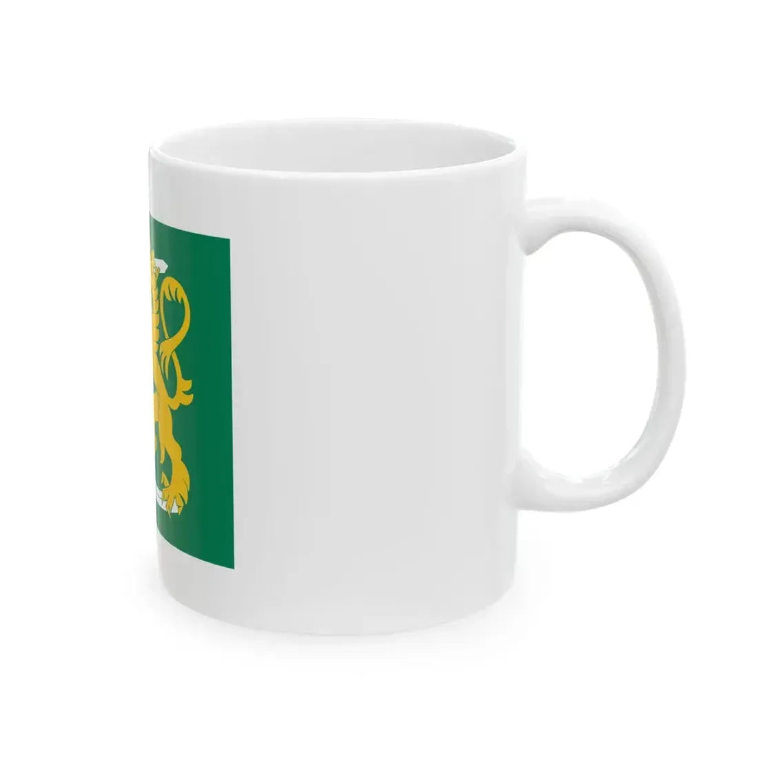 Maasotakoulun lippu (Finland) White Coffee Mug - Go Mug Yourself