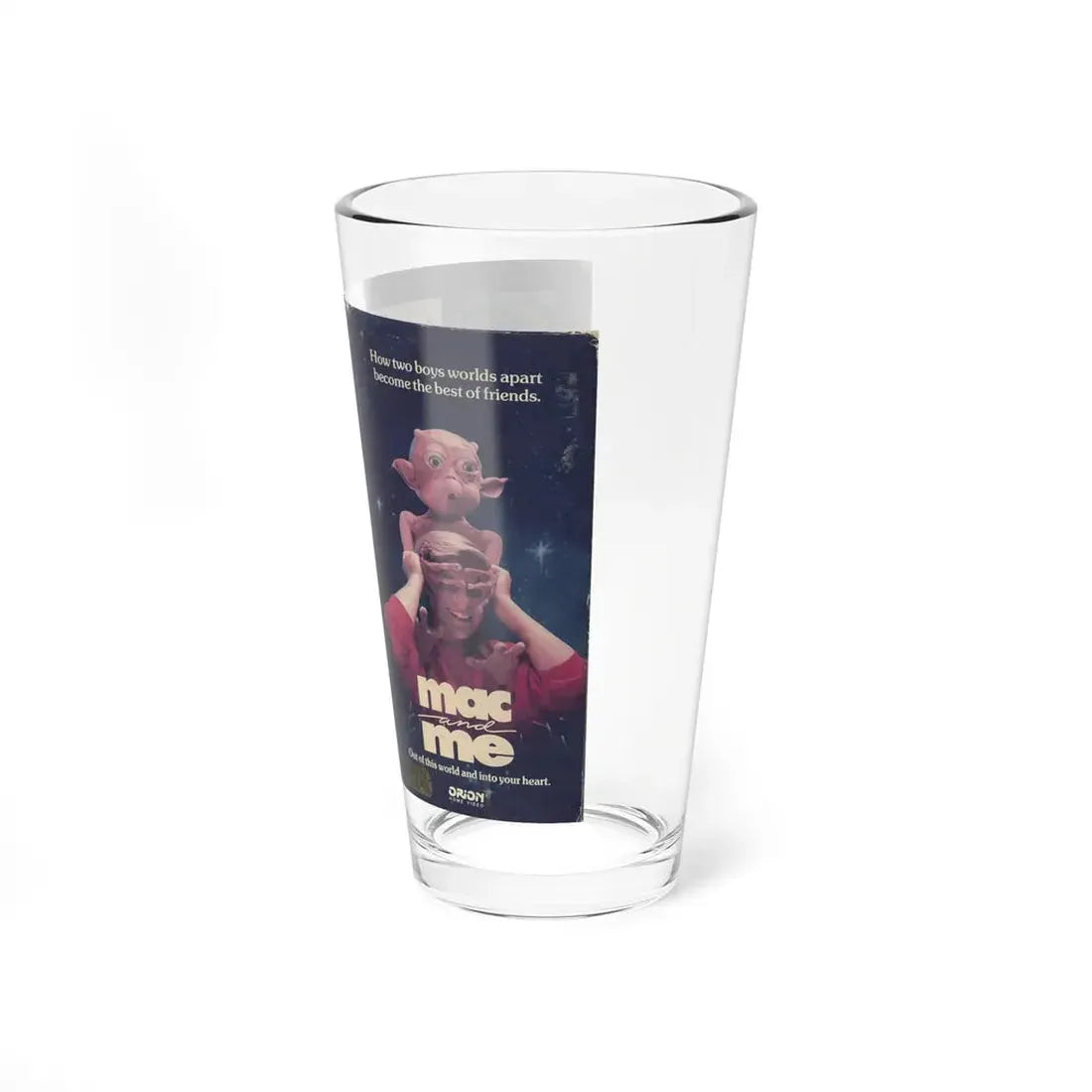 MAC AND ME (VHS COVER) Pint Glass 16oz - Go Mug Yourself