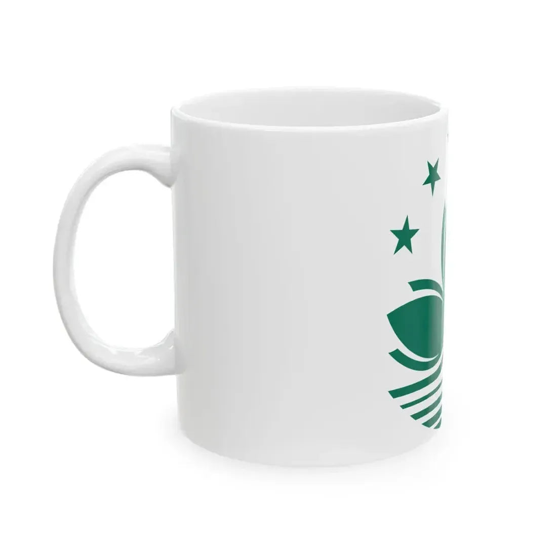 Macau lotus (China) White Coffee Mug - Go Mug Yourself