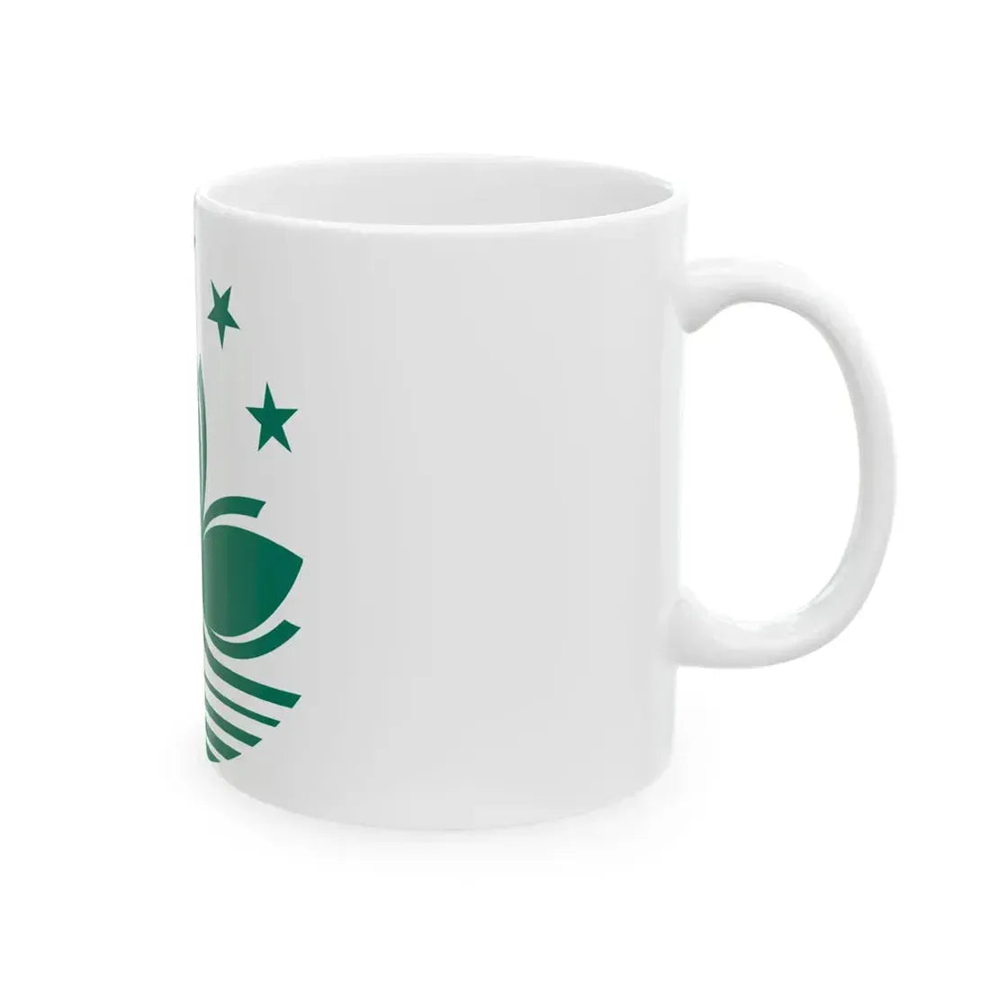 Macau lotus (China) White Coffee Mug - Go Mug Yourself