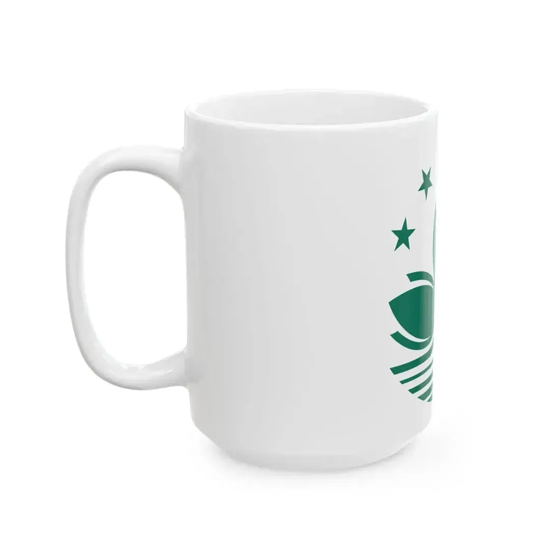 Macau lotus (China) White Coffee Mug - Go Mug Yourself