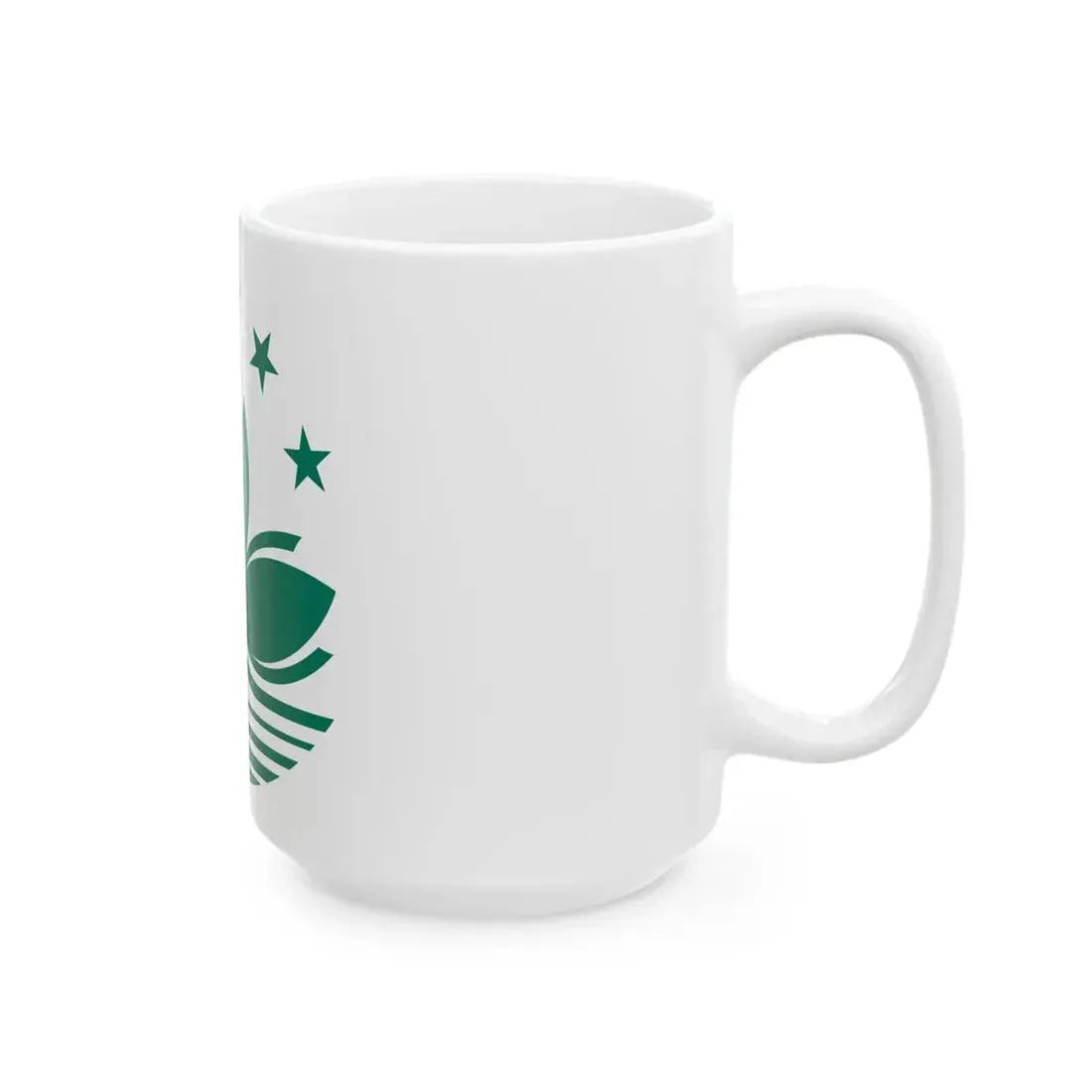 Macau lotus (China) White Coffee Mug - Go Mug Yourself