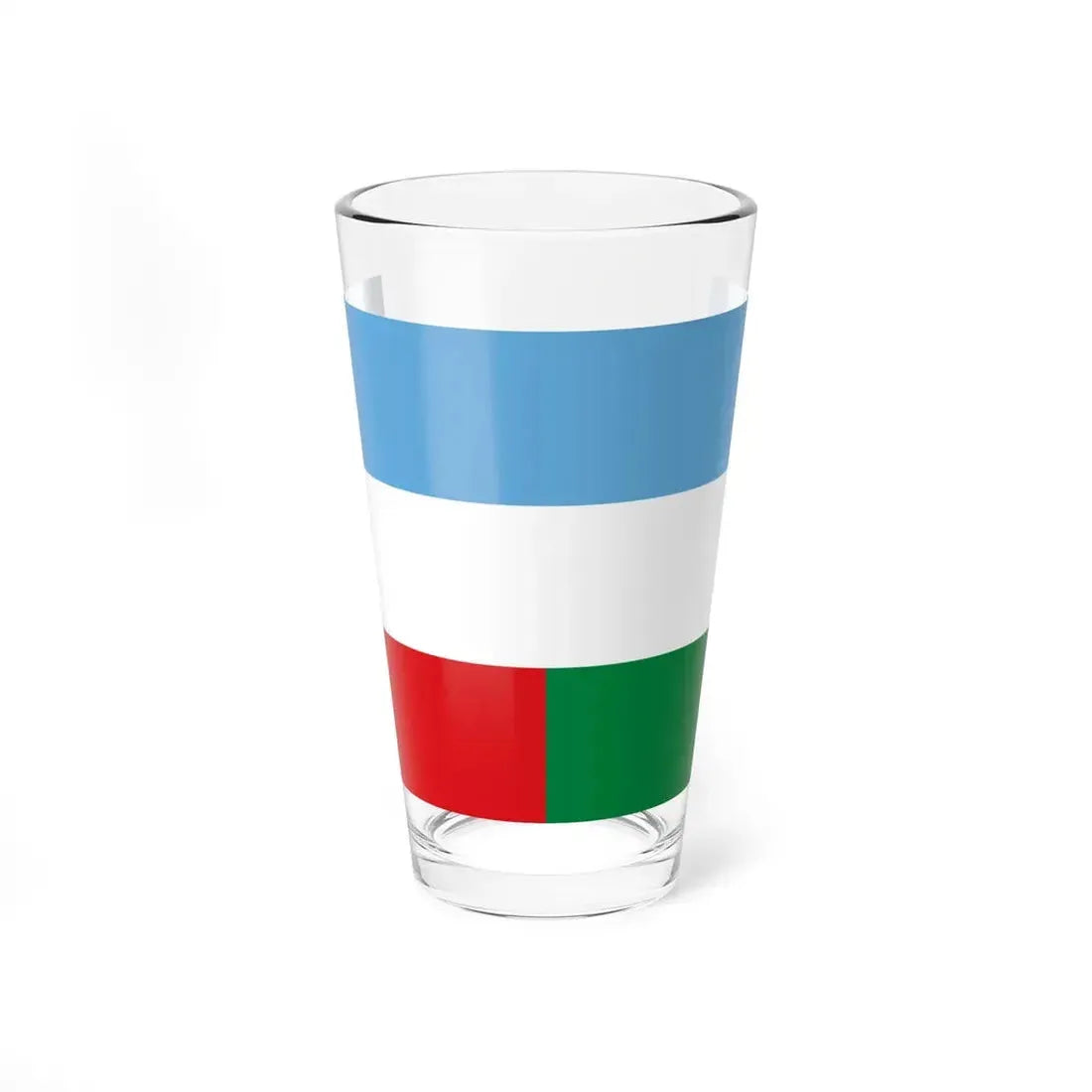 Machala Flag (Ecuador) Pint Glass 16oz 16oz - Go Mug Yourself