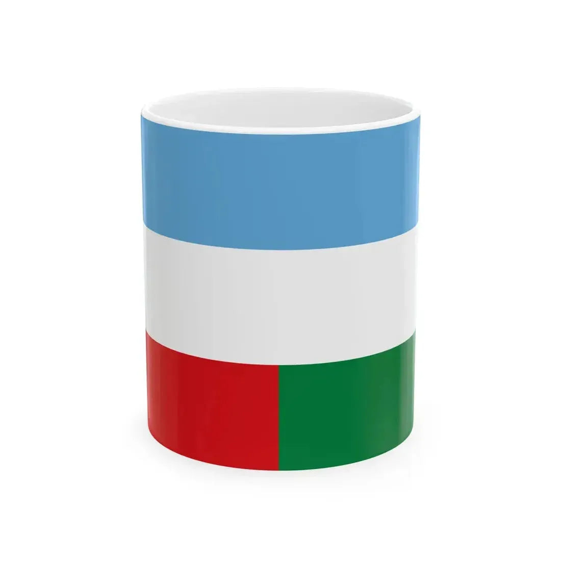 Machala Flag (Ecuador) White Coffee Mug 11oz - Go Mug Yourself