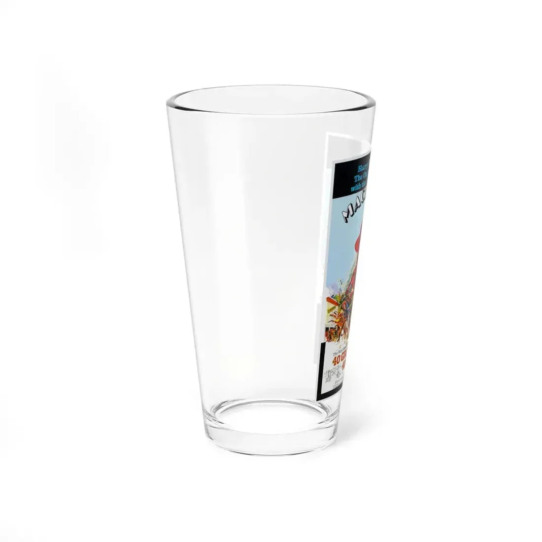MACHISMO 40 GRAVES FOR 40 GUNS 1971 Movie Poster - Pint Glass 16oz - Go Mug Yourself