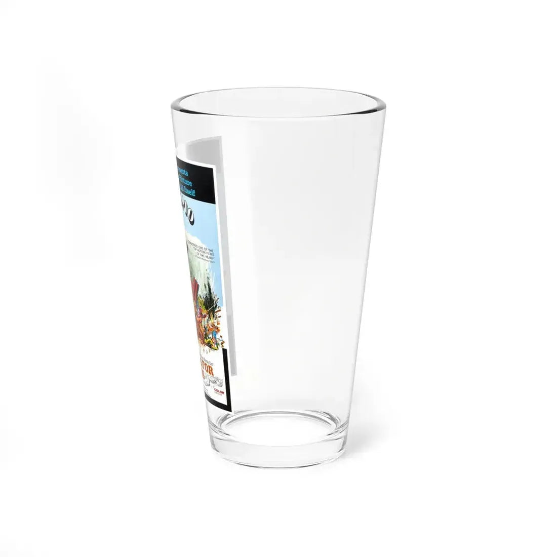 MACHISMO 40 GRAVES FOR 40 GUNS 1971 Movie Poster - Pint Glass 16oz - Go Mug Yourself