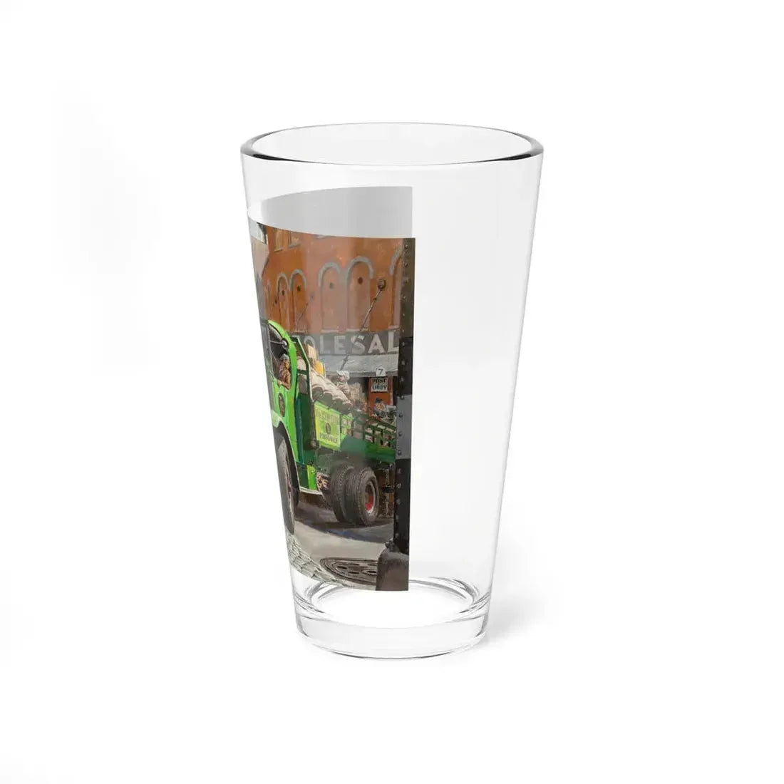 Mack Trucks advertisement for The Saturday Evening Post (2) - Pint Glass 16oz - Go Mug Yourself
