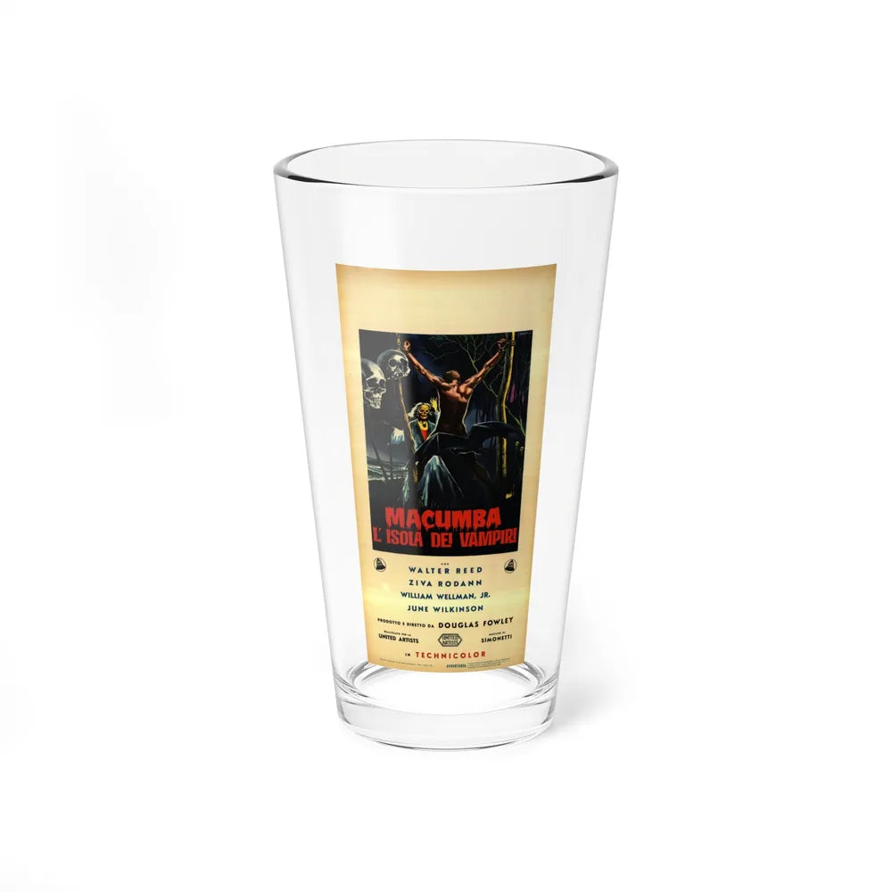 MACUMBA LOVE (ITALIAN) 1960 Movie Poster - Pint Glass 16oz 16oz - Go Mug Yourself