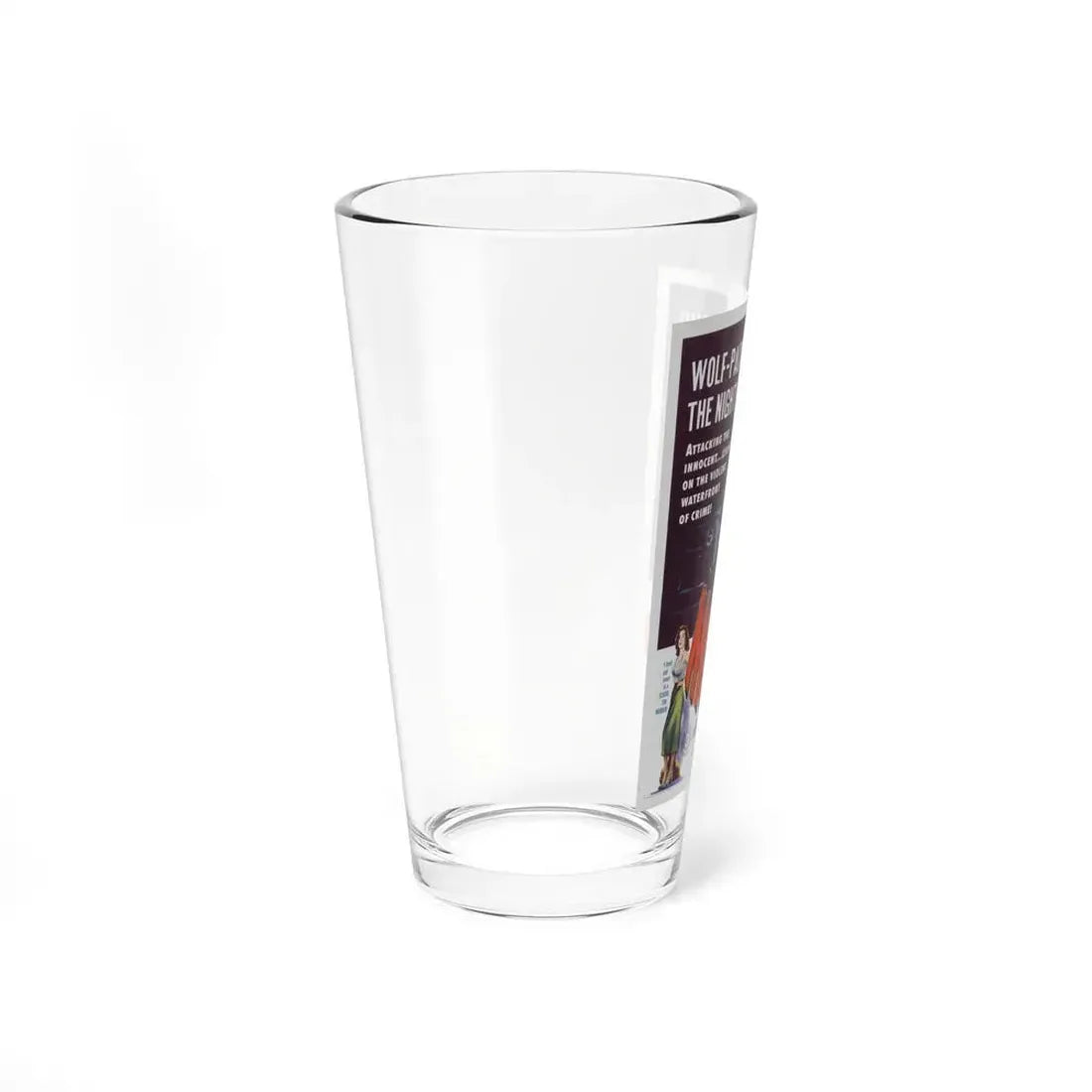 MAD AT THE WORLD 1955 Movie Poster - Pint Glass 16oz - Go Mug Yourself