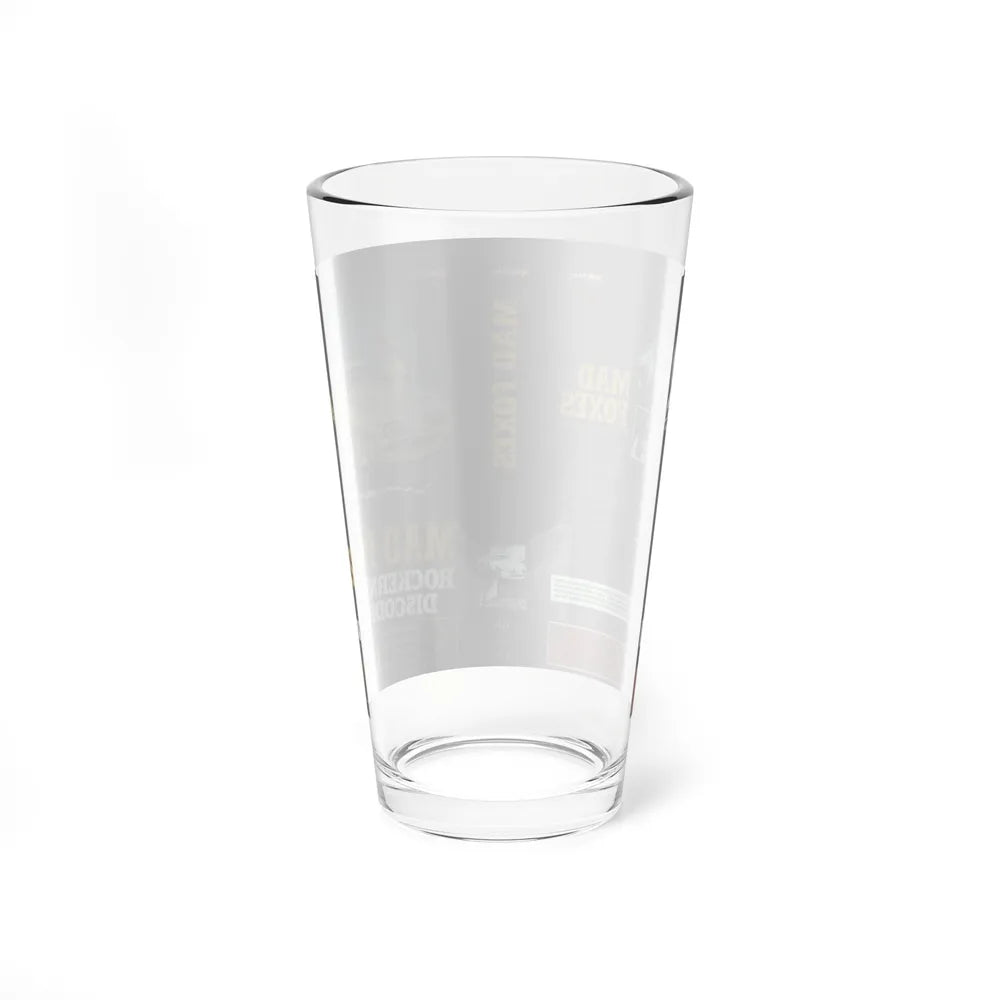 MAD FOXES (VHS COVER) Pint Glass 16oz - Go Mug Yourself