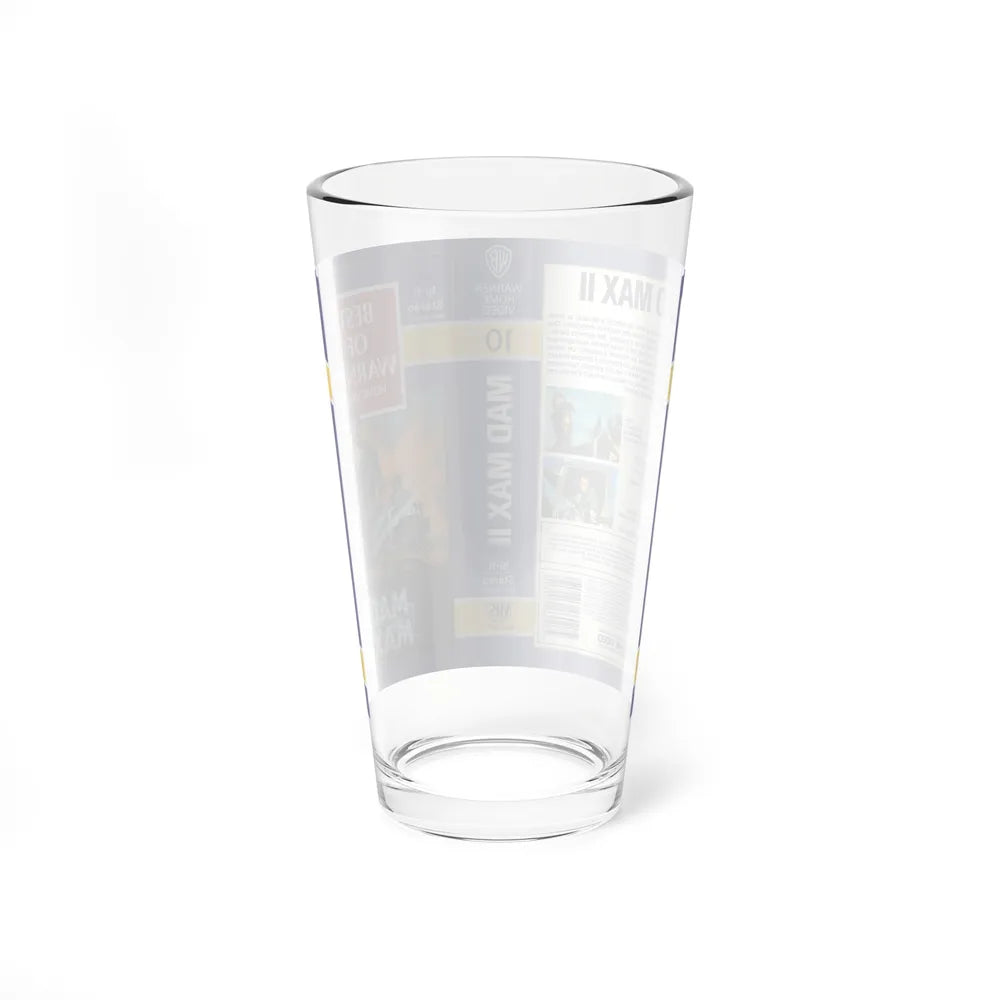MAD MAX 2 (VHS COVER) Pint Glass 16oz - Go Mug Yourself