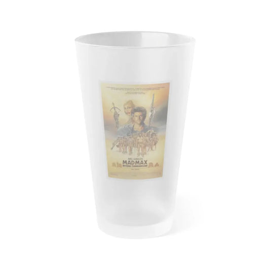 MAD MAX BEYOND THUNDERDOME 1985 Movie Poster - Frosted Pint Glass 16oz Default Title - Go Mug Yourself