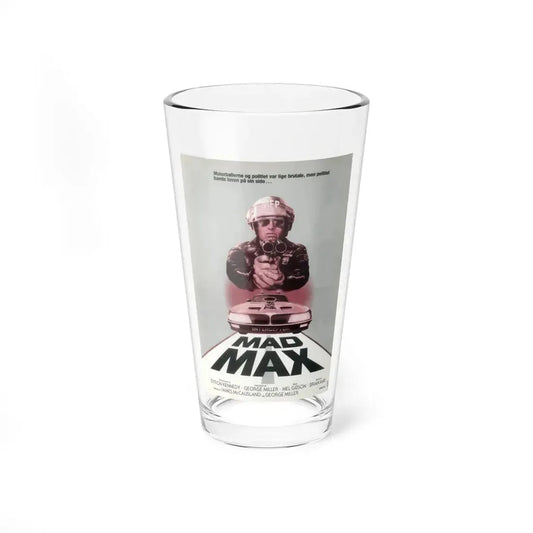 MAD MAX (DANISH) 1979 Movie Poster - Pint Glass 16oz 16oz - Go Mug Yourself