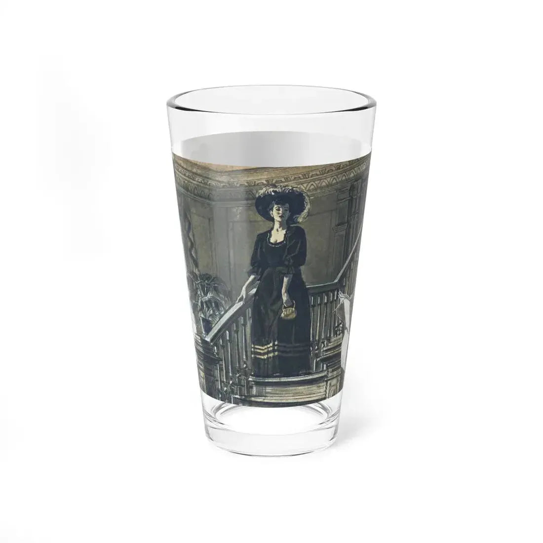 Mad Millionaire from the Money Mountains, Cavalier, May 1958 - Pint Glass 16oz - Go Mug Yourself