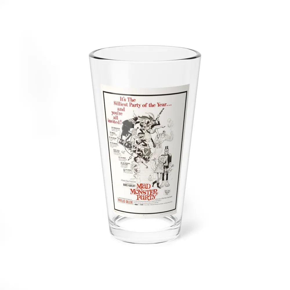 MAD MONSTER PARTY 1967 Movie Poster - Pint Glass 16oz 16oz - Go Mug Yourself