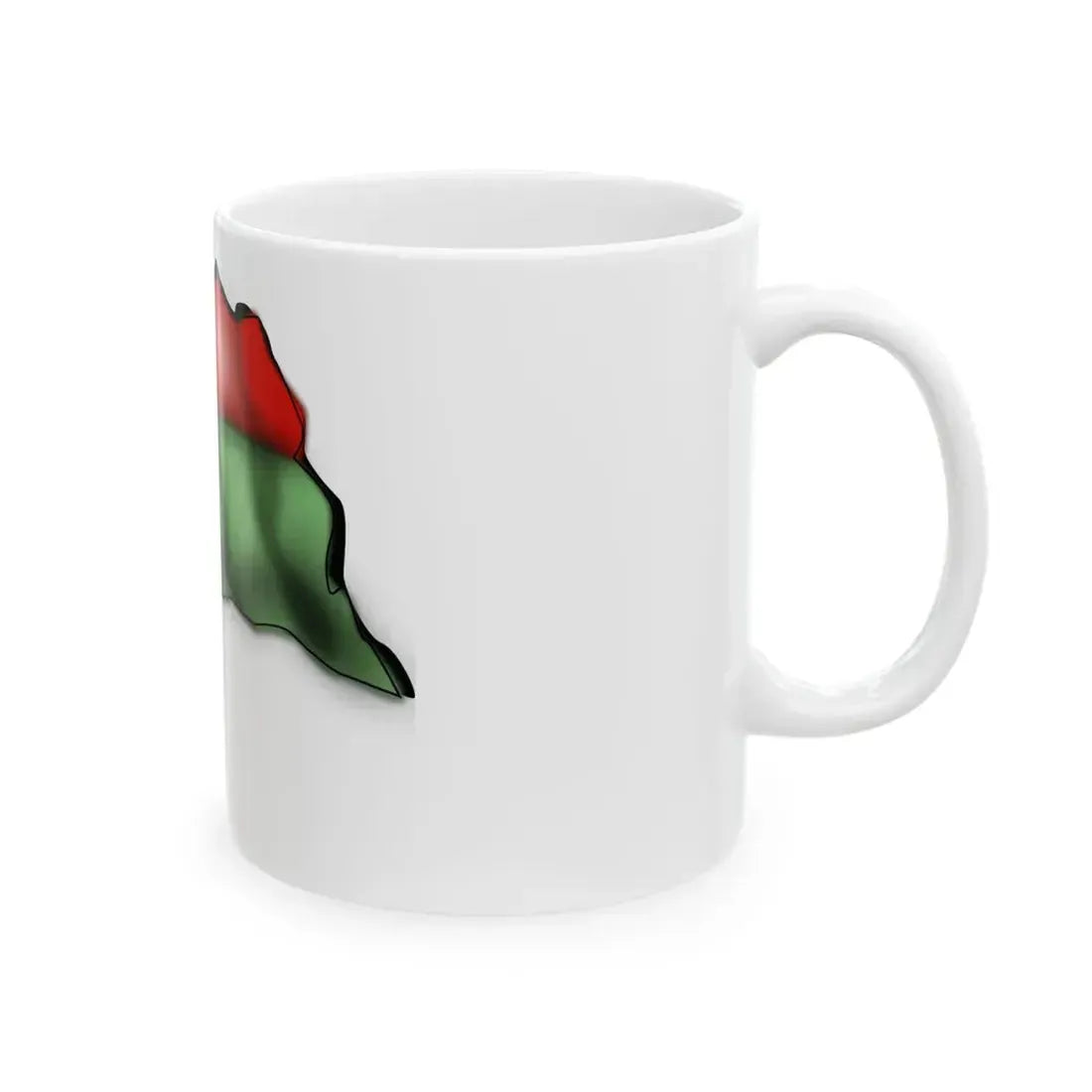Madagascar drapeau (Madagascar) White Coffee Mug - Go Mug Yourself