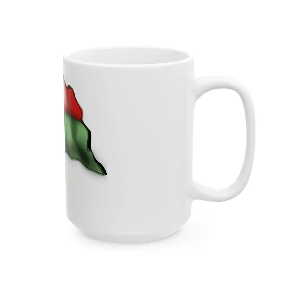Madagascar drapeau (Madagascar) White Coffee Mug - Go Mug Yourself