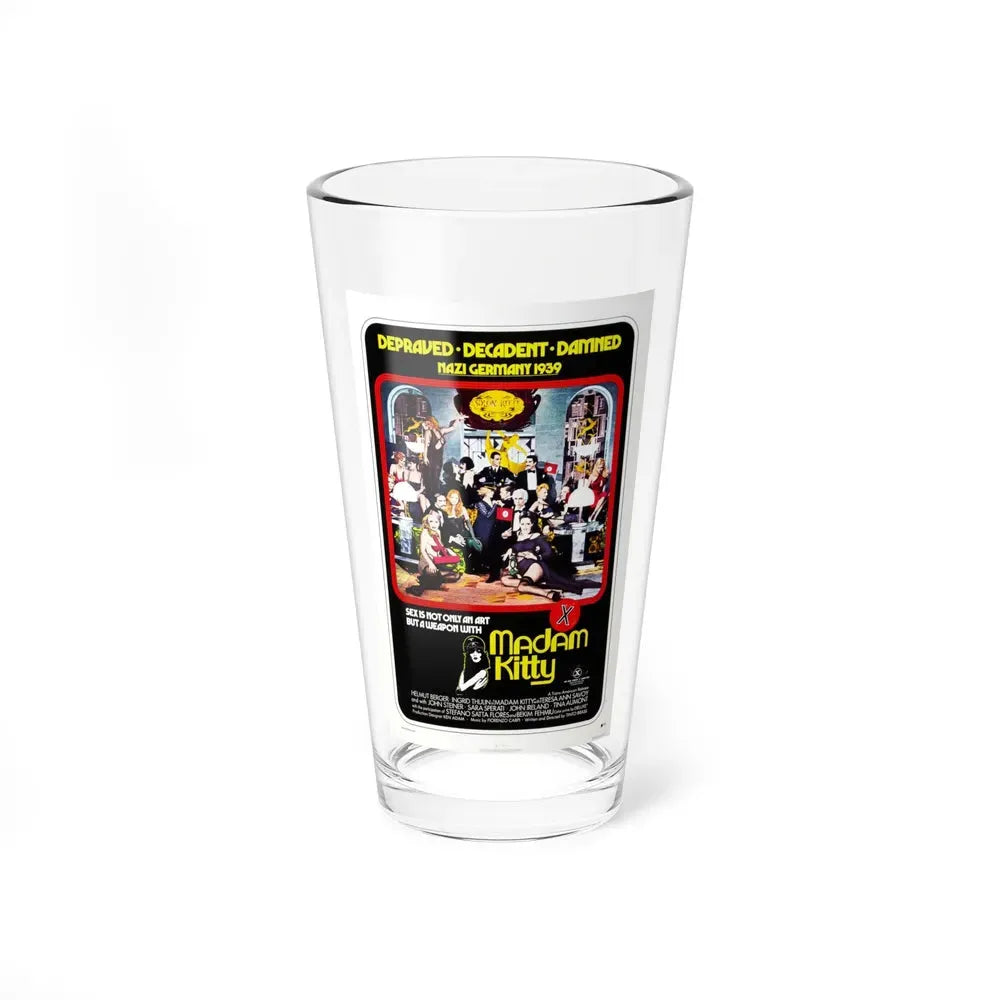 MADAM KITTY (SALON KITTY) 1976 Movie Poster - Pint Glass 16oz 16oz - Go Mug Yourself