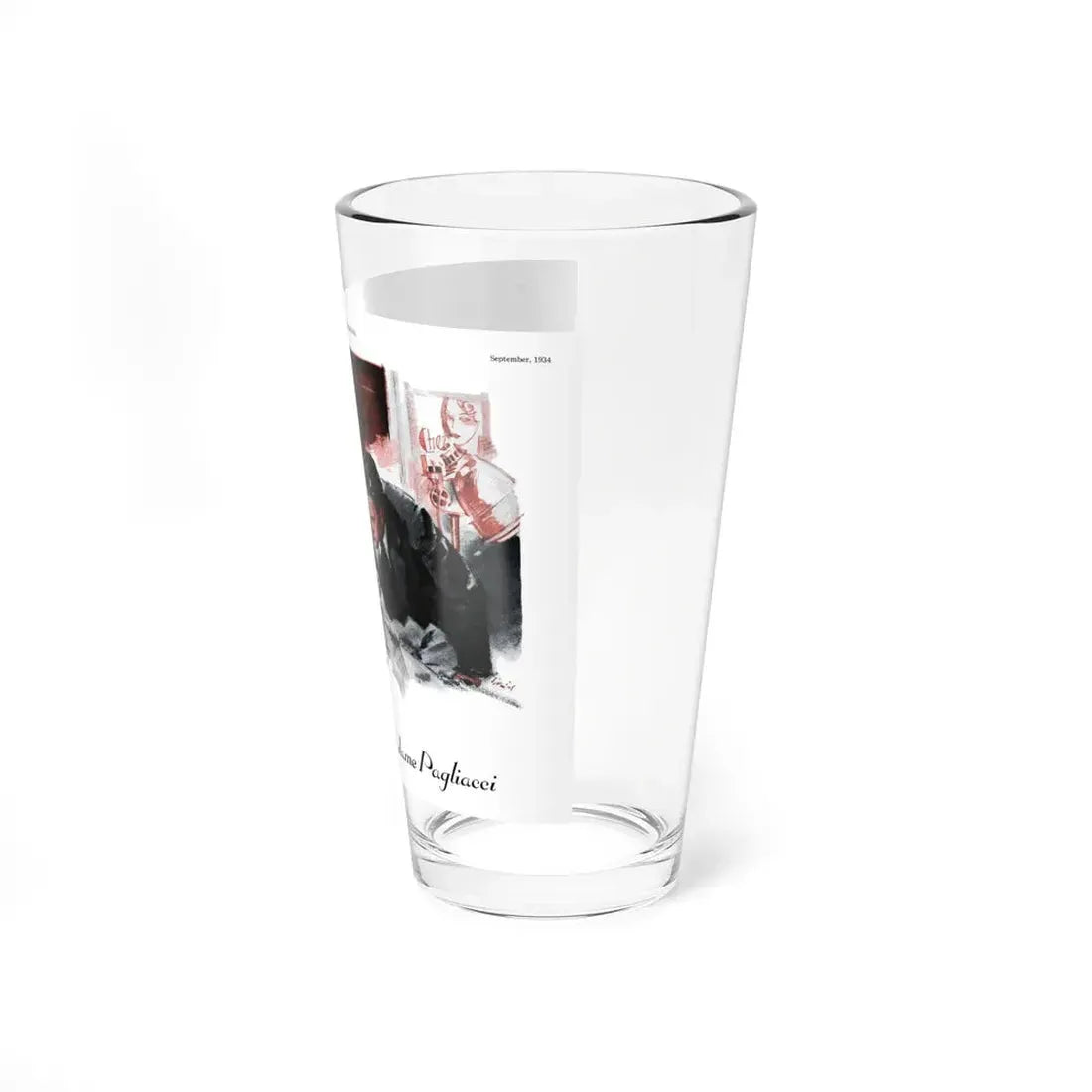 Madame Pagliacci (1), Ladies' Home Journal, September 1934 - Pint Glass 16oz - Go Mug Yourself