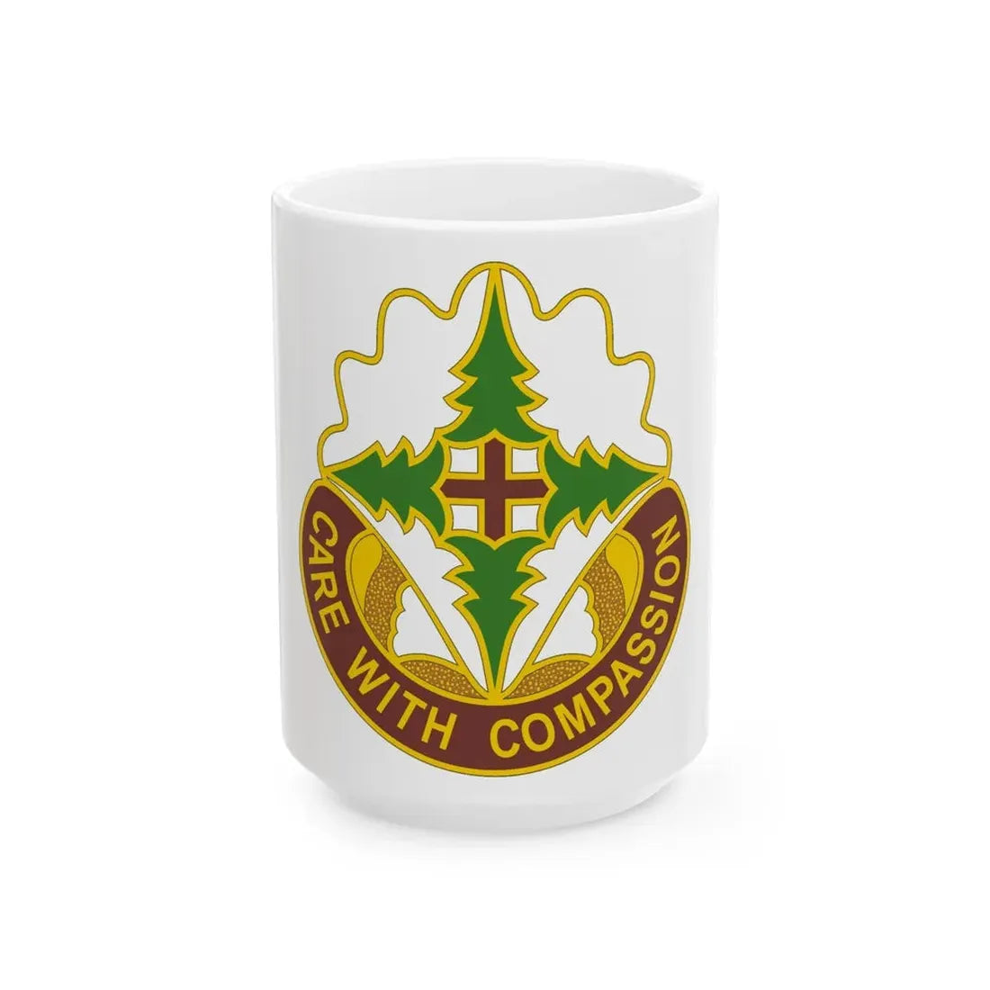 Madigan Medical Center (U.S. Army) White Coffee Mug 15oz - Go Mug Yourself