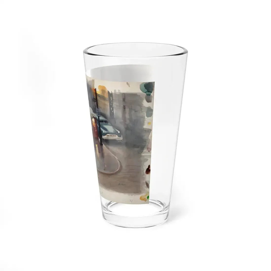 Magazine Story Illustrations (2) - Pint Glass 16oz - Go Mug Yourself