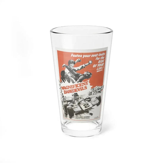 MAGNIFICENT DAREDEVILS 1973 Movie Poster - Pint Glass 16oz 16oz - Go Mug Yourself