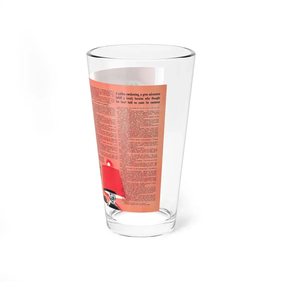 Magnificent Fool, part 3, Liberty magazine, November 19, 1938 - Pint Glass 16oz - Go Mug Yourself