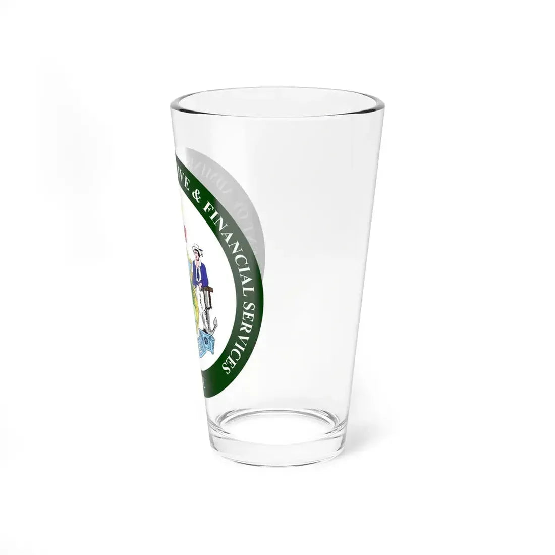 Maine Department of Administrative and Financial Services - Pint Glass 16oz - Go Mug Yourself