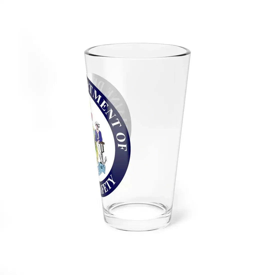 Maine Department of Public Safety - Pint Glass 16oz - Go Mug Yourself