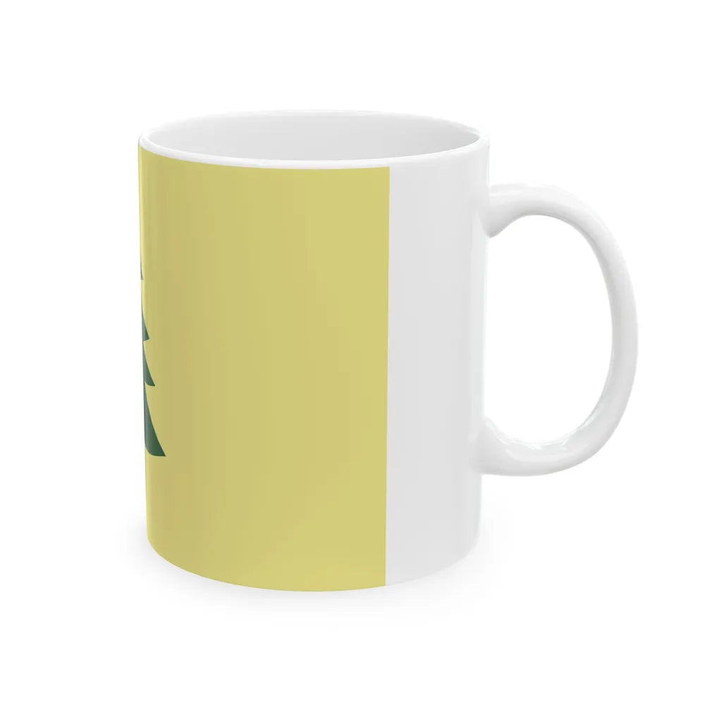 Maine Flag 1901-1909 (United States) White Coffee Mug - Go Mug Yourself