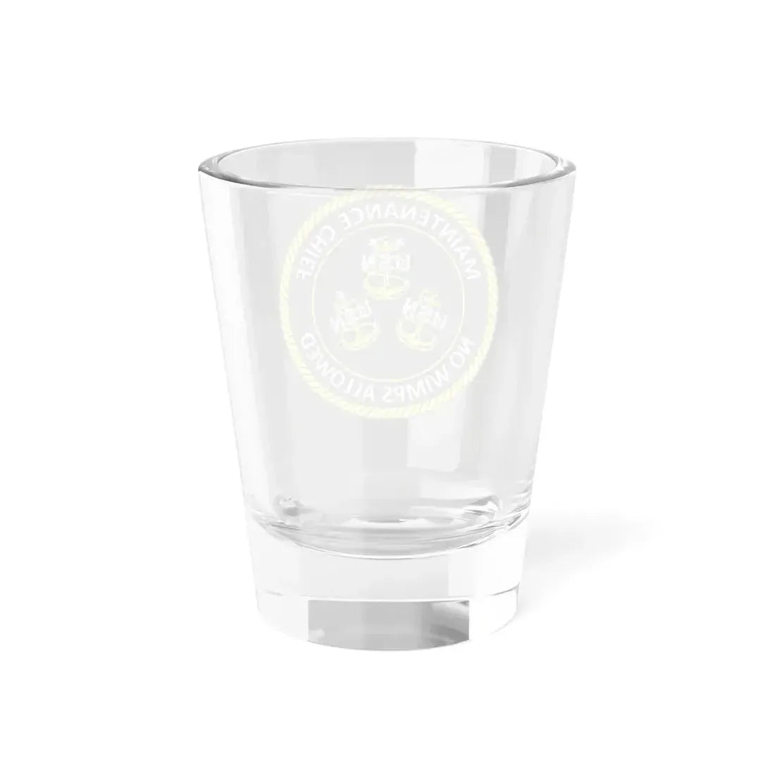 Maintenance Chief (U.S. Navy) Shot Glass 1.5oz - Go Mug Yourself