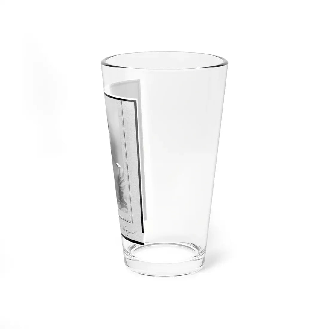 Major General W.B. Hazen, Half-Length Portrait, Facing Left (U.S. Civil War) Pint Glass 16oz - Go Mug Yourself