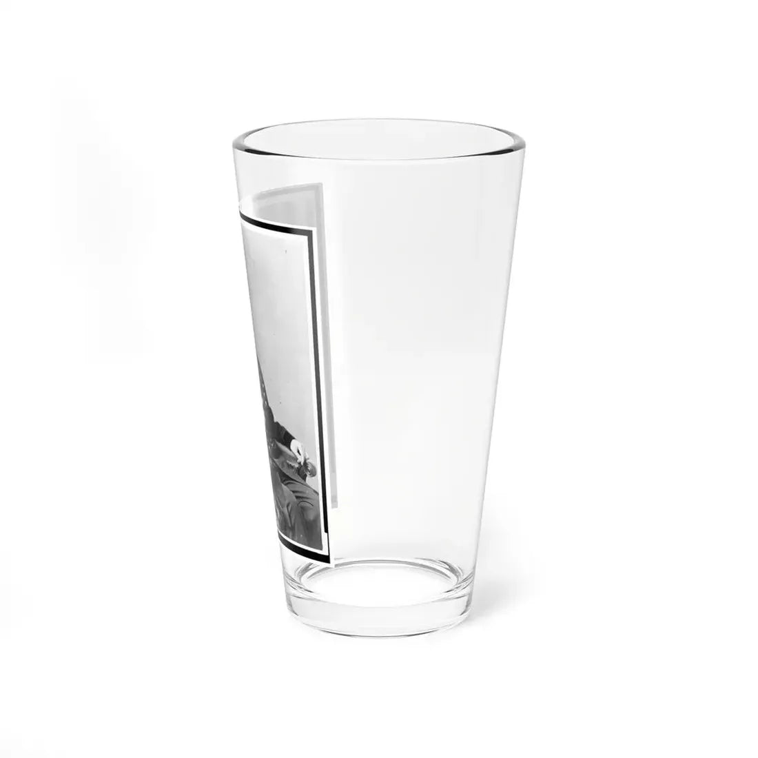 Major General Winfield S. Hancock, Three-Quarter Length Portrait, Seated, Facing Front (U.S. Civil War) Pint Glass 16oz - Go Mug Yourself